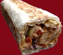 Дюрюм-кебаб с курицей