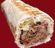 Дюрюм-кебаб с говядиной