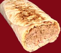 Дюрюм с люля-кебабом из говядины