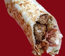 Дюрюм Кебаб со свининой