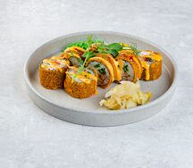 Темпура с креветкой и чукой