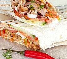 Шаурма с курицей Макси