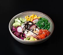 Поке с лососем