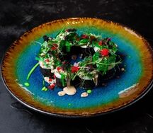 Овощной ролл с чукой