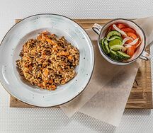 Плов с телёнком
