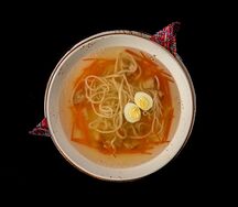 Домашний куриный суп