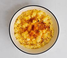 Пшённая каша с тыквой