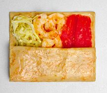 Блин Заморский с креветками