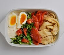 Комбо-завтрак с форелью