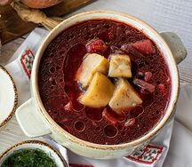 Борщ Грибной