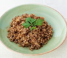 Гречка с жареным луком