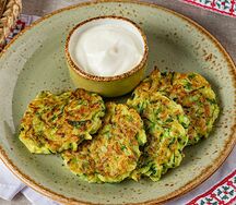 Оладьи из цукини