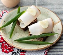 Бутерброды с салом