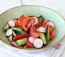 Свежие овощи