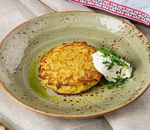 Драник с мясом