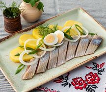 Сельдь балтийская малосольная