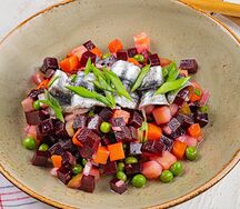 Винегрет с килькой