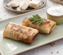 Блины с мясом