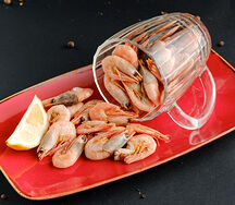 Креветки отварные