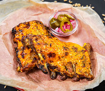 Ребра с горчицей