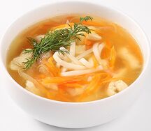 Куриный суп с лапшой