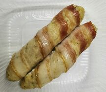 Куриные палочки в беконе