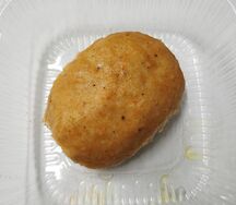 Зраза рыбная с омлетом и овощами на пару