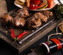 Шашлык Кавказский с овощами