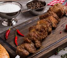 Шашлык из cвинoй шеи