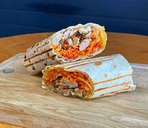 Шаверма по-восточному с курицей