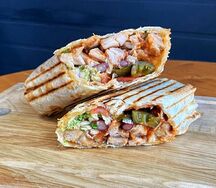 Шаверма по-мексикански с курицей