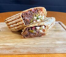 Шаверма по-мексикански с говядиной