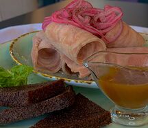 Строганина из пеламиды