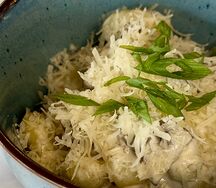 Ньокки картофельные с грибами