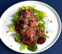 Салат с ростбифом