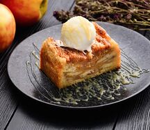 Яблочный пирог (доставка без мороженого)