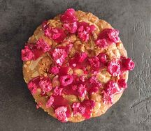 Печенье с малиной