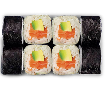 Сяке авокадо маки