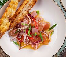 Закуска из пеламиды