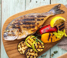 Дорада на углях