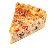 Киш с курицей и грибами