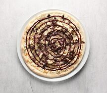 Пицца с говядиной и барбекю