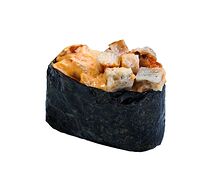 Острый гункан с угрем