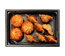 Дампл Микс со спайси-соусом