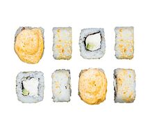 Филадельфия Краб-микс на белом соусе