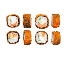 Темпура с пряным лососем