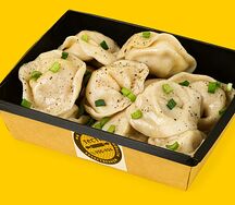 Пельмени куриные с грибами