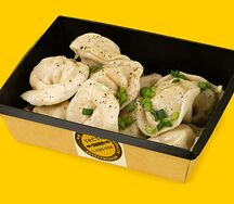 Пельмени куриные с грибами