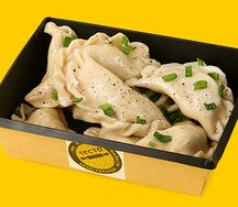 Вареники картофелем и грибами