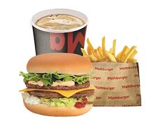 Большое комбо с Маттибургером